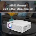 DR.J Professional 5G WiFi 300" DISPLAY  Projector Full HD, 4K Native 1080P 9500Lumens Projector, 120" Projector Screen Included